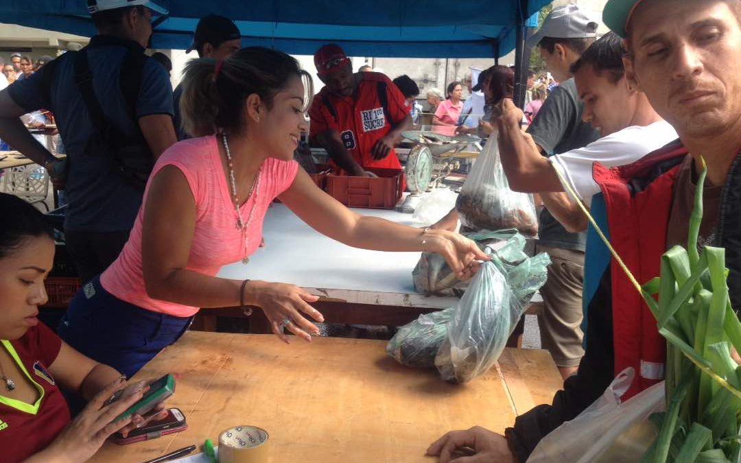 Vendidas más de 17,5 toneladas de alimentos en Charallave