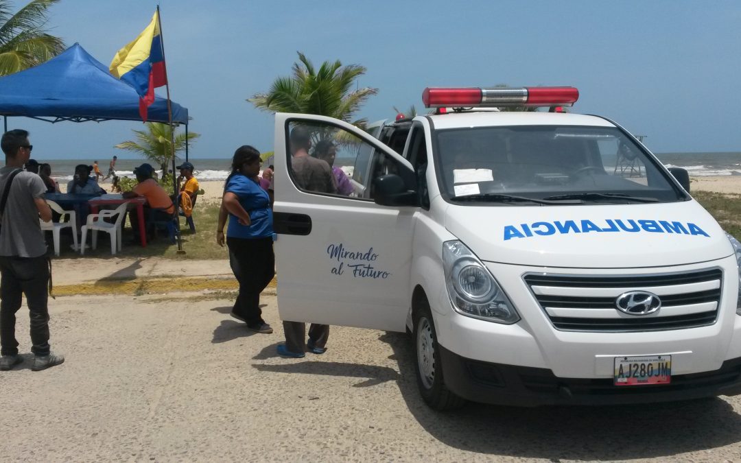 Salud Miranda activo en las playas mirandinas