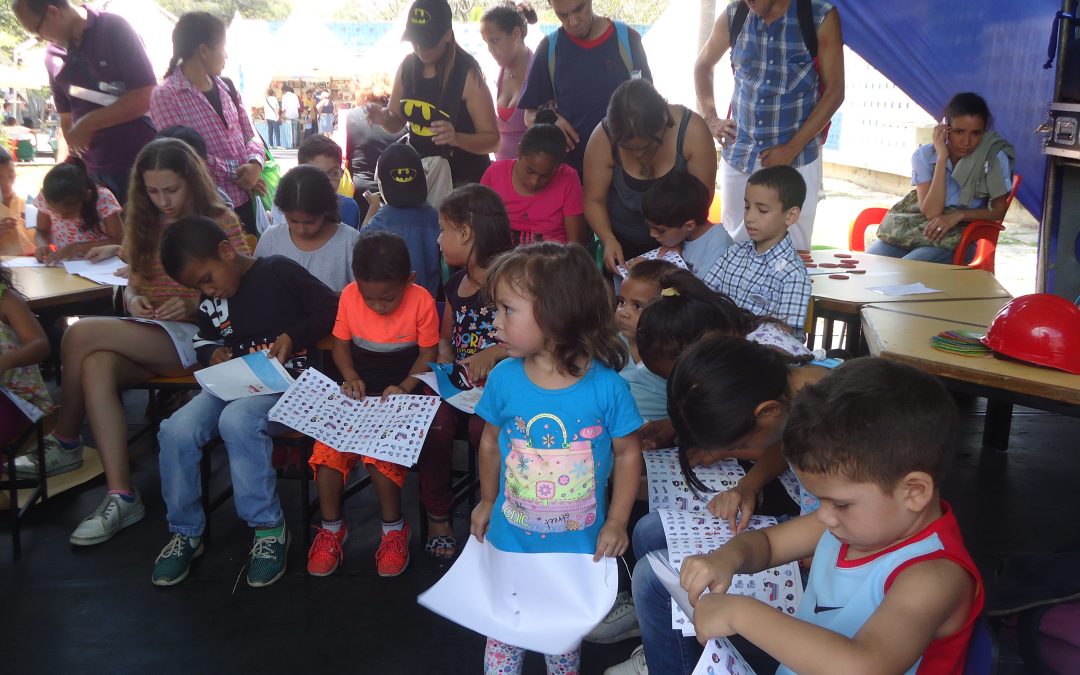Chamos aprenden y disfrutan de la Filven Miranda 2018