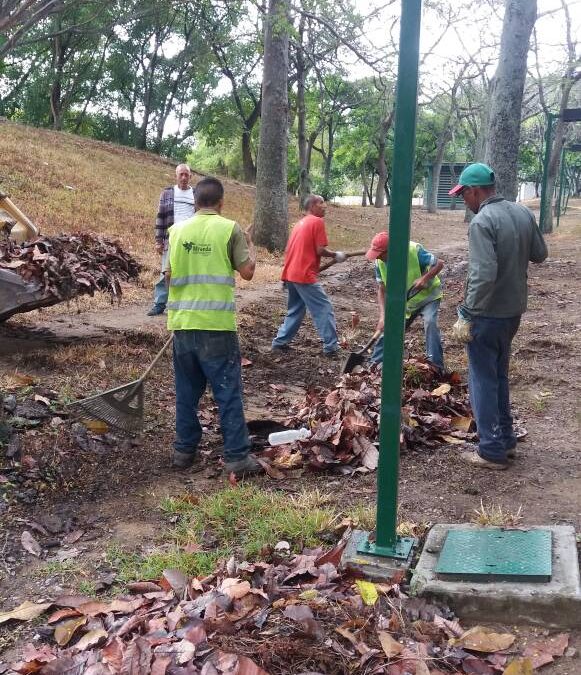 Recuperan espacios del Parque del Este de cara al Filven