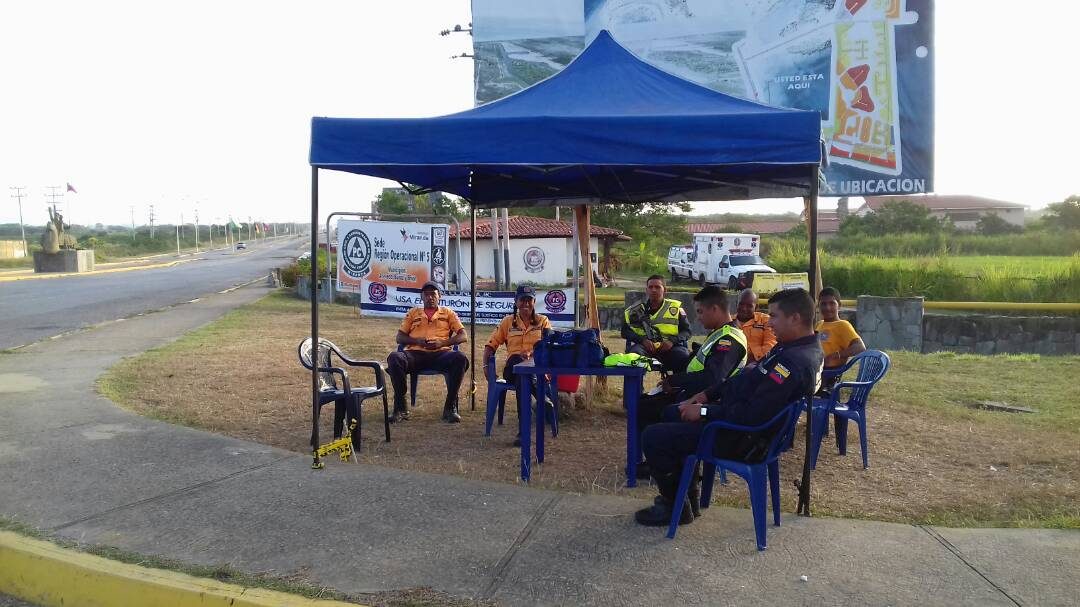 660 Guardias de Prevención Vial han instalado los funcionarios de PC Miranda