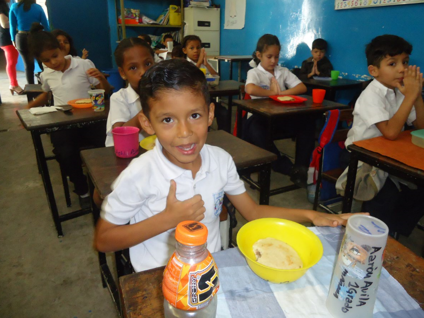 Programa de Alimentación Escolar llega a más escuelas mirandinas