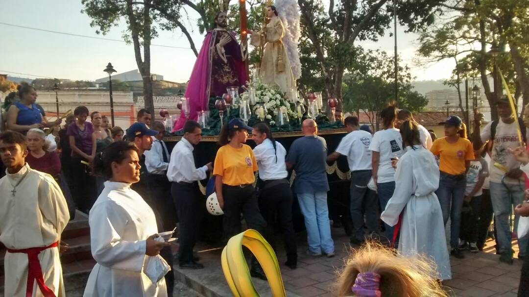 Funcionarios y Voluntarios de PC Miranda resguardán actos religiosos en la entidad