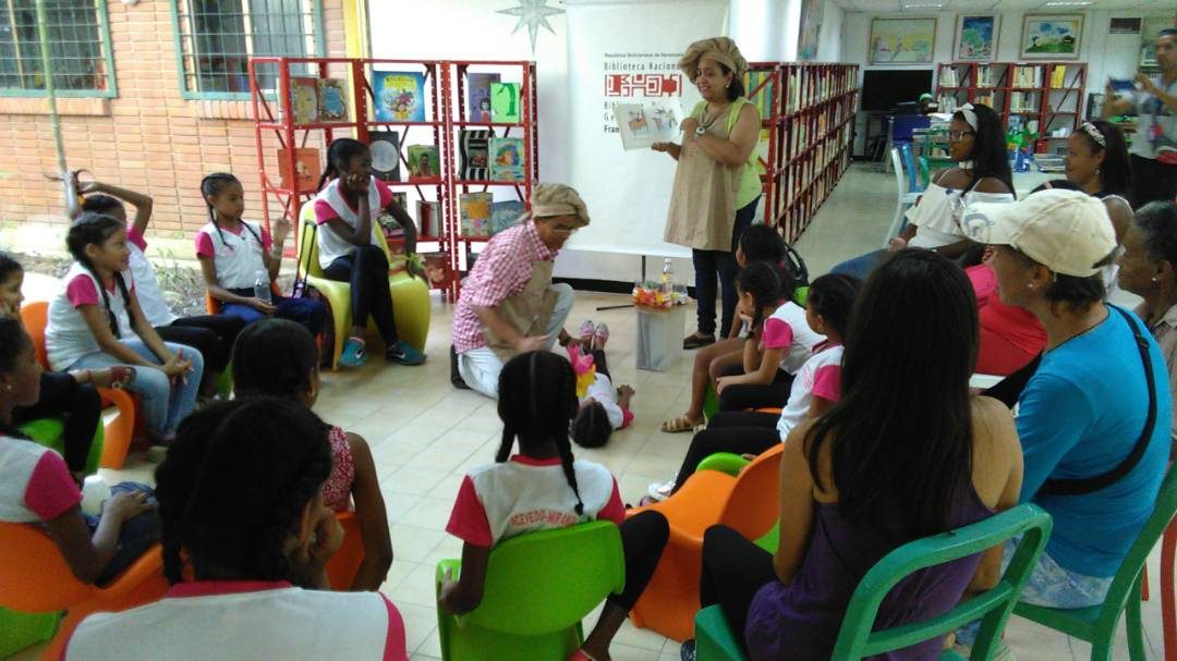 Continúa la  fiesta de la lectura en la Filven Capítulo Miranda