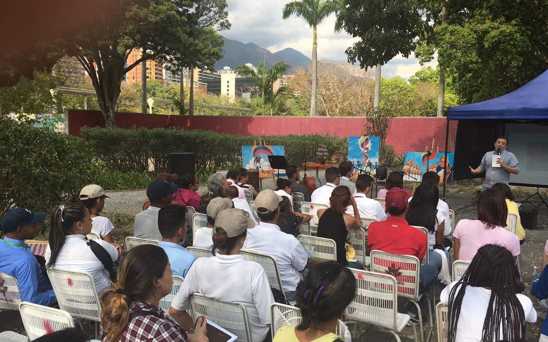 Celebraron Natalicio de Francisco de Miranda con conversatorio en Parque del Este