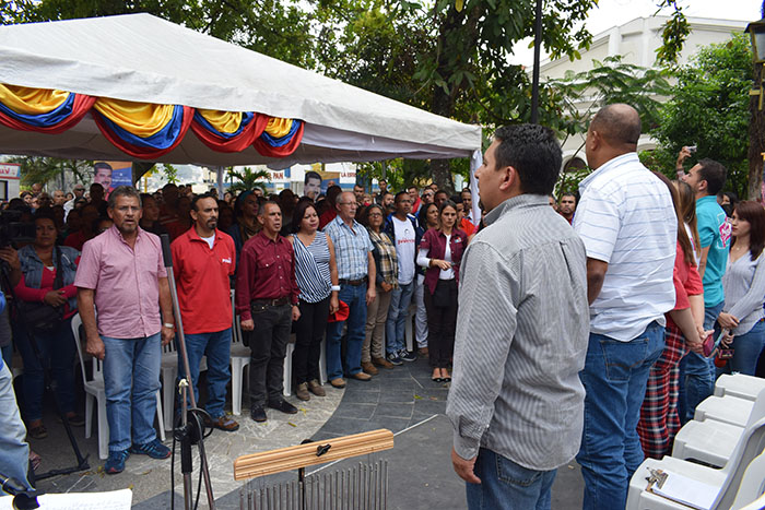 Juramentado comando de Campaña “Simón Bolívar” de Altos Mirandinos
