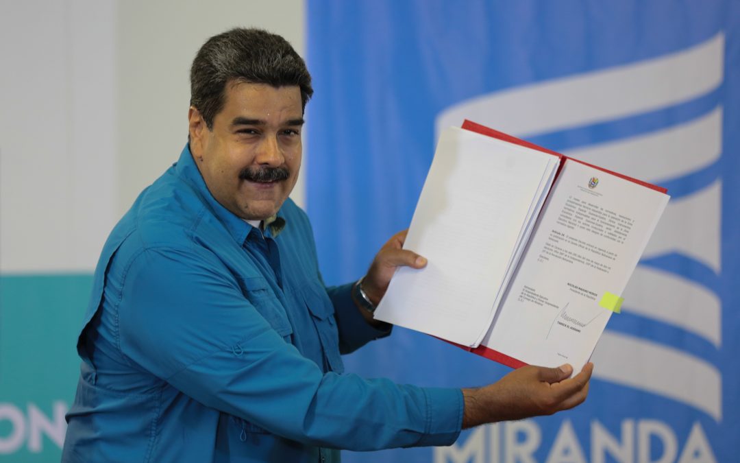Presidente Nicolás Maduro asignó 20 millones de petros para Guarenas-Guatire