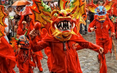 San Francisco de Yare lista para recibir a los Diablos Danzantes del Corpus Christi