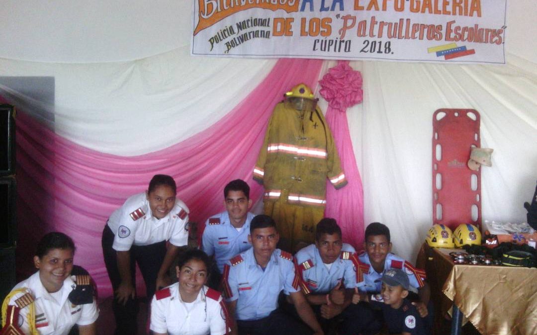 Brigadistas infantiles y juveniles de Bomberos de Miranda exhibieron destrezas