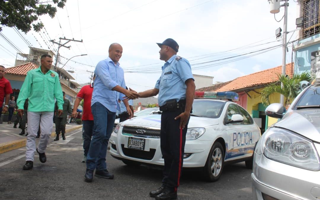 Entregadas 10 nuevas patrullas a municipios de los Valles del Tuy