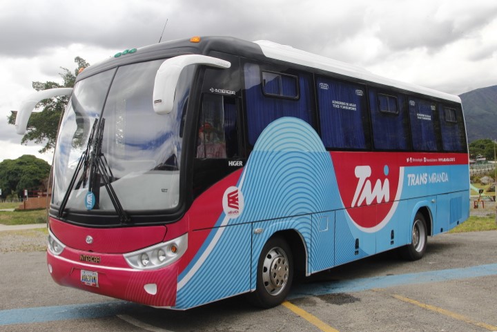 Inaugurado sistema de transporte público TransMiranda