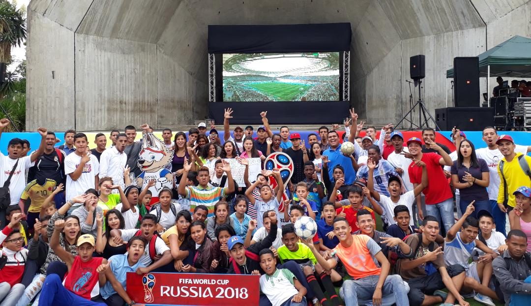 Cerca de 36 mil personas verán el Mundial de Rusia 2018 en el Parque del Estado