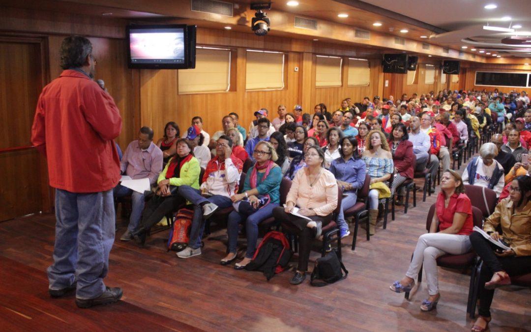 Instalado taller de formación de la dirección general del Psuv en Miranda