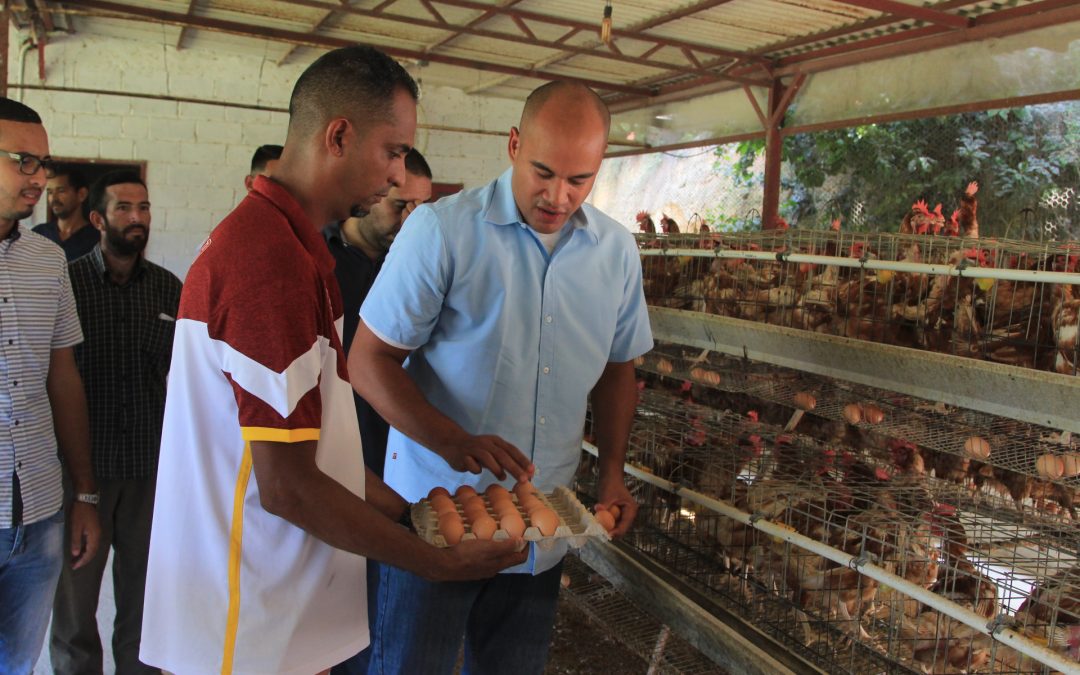 Gobernador de Miranda encabezó encuentro con emprendedores agroproductivos