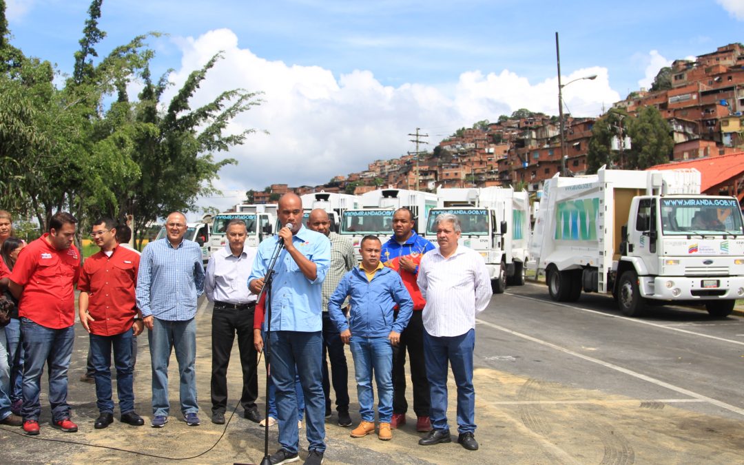 Municipio Sucre cuenta con seis compactadoras de desechos sólidos
