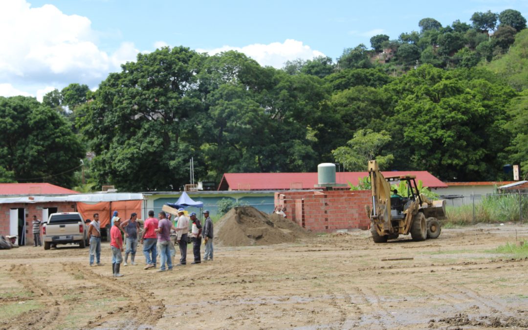 Miranda avanza  en la construcción de nuevas escuelas