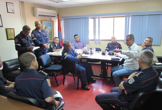 Bomberos de Miranda presentaron propuestas para el fortalecimiento institucional