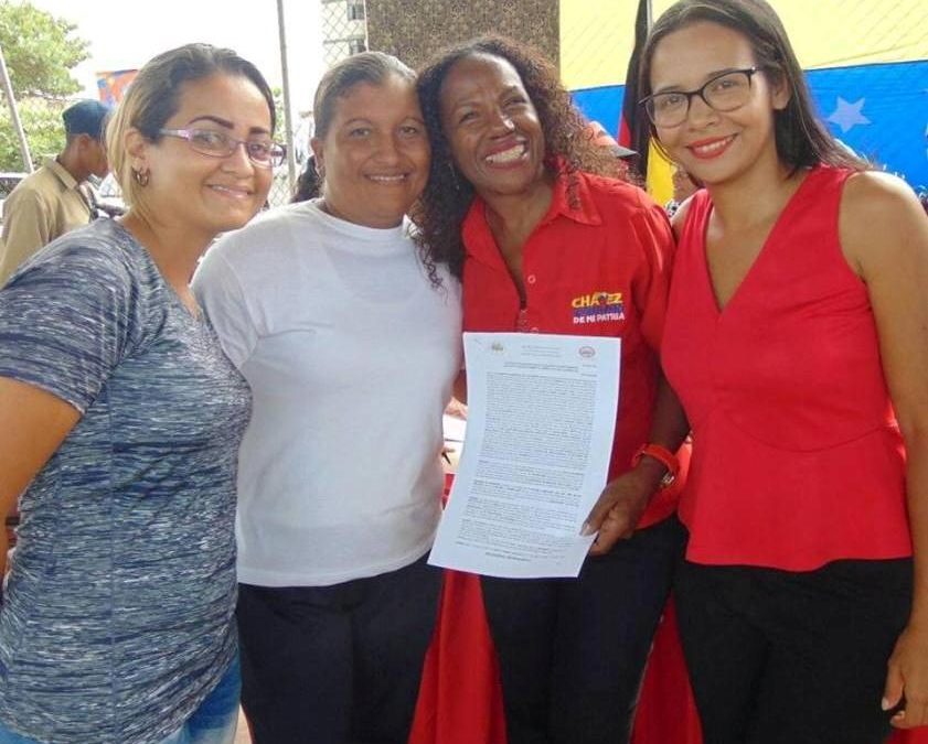 Entregaron recursos a Consejos Comunales de Brión