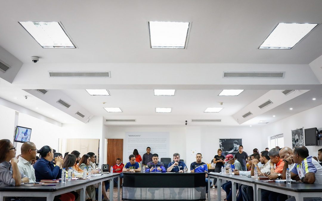 Comité Organizador presentó avances de los Juegos Bolivarianos de Miranda