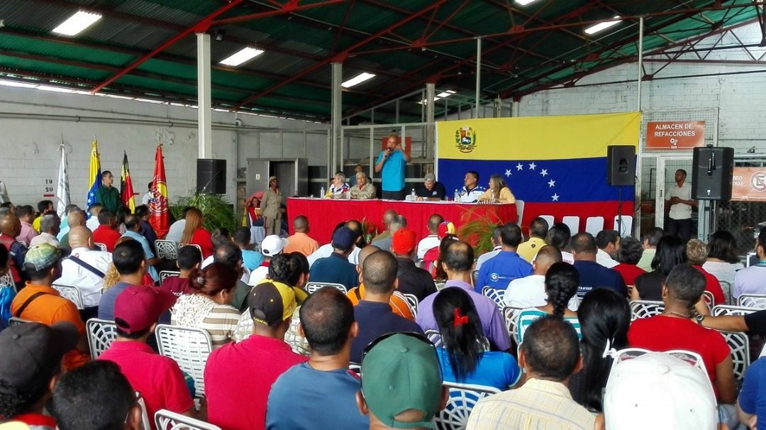 Gobernador de Miranda realizó encuentro con Consejos Productivos de Trabajadores