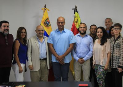 Firma de Convenio USB - UCV - IVIC Gobernacion