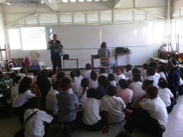 Estudiantes de Caucagua aprenden sobre el Plan de Emergencias de su localidad