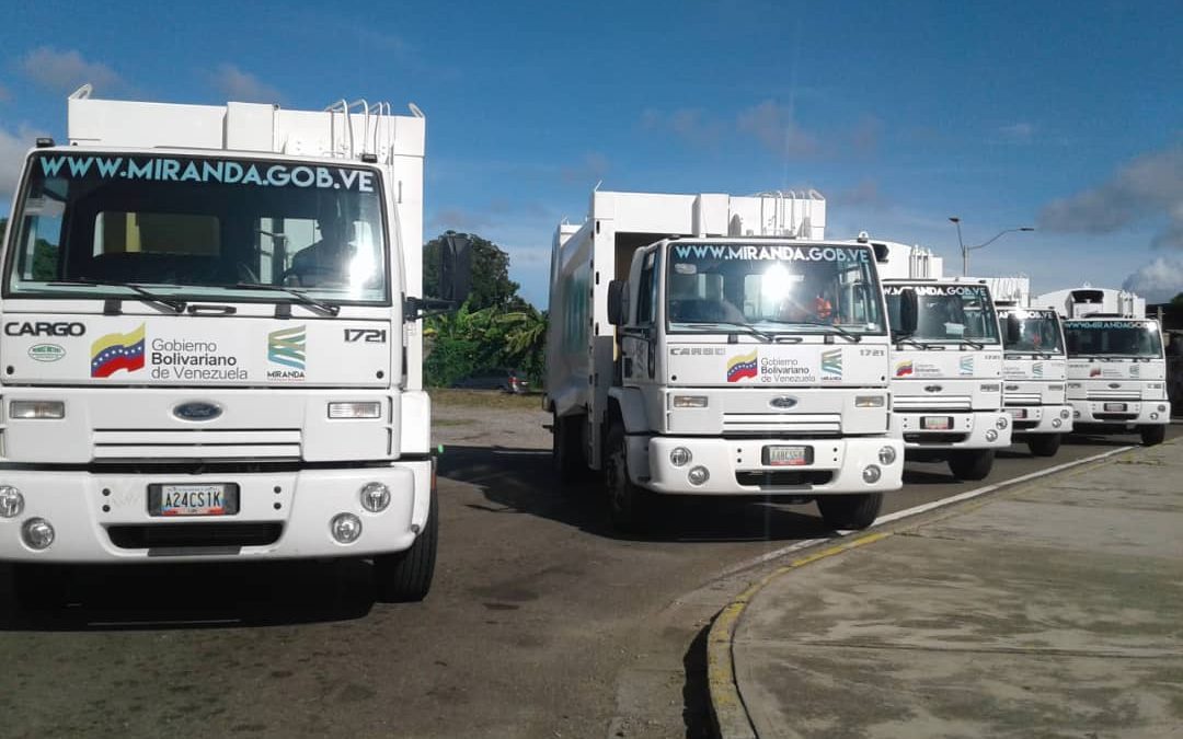 Municipios barloventeños cuentan con nuevos camiones compactadores de basura
