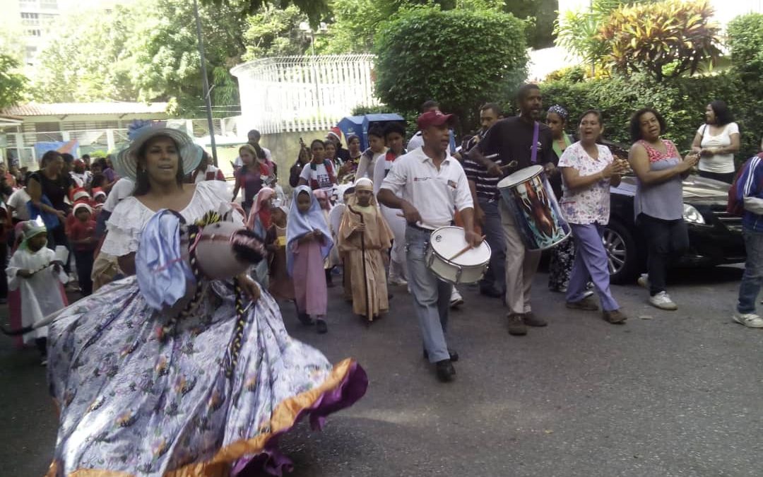 Iabim y Cultura Miranda celebran la navidad con niños y niñas de Petare