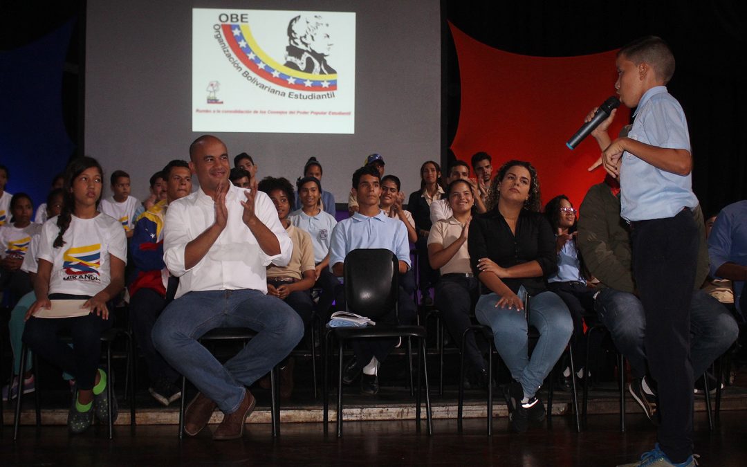 Ratifican apoyo a estudiantes mirandinos