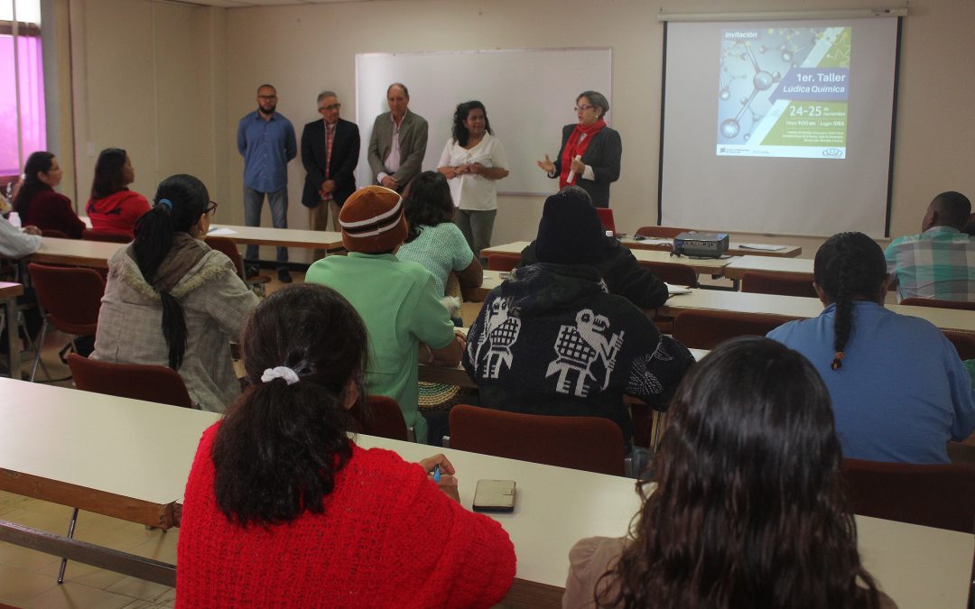 Primer Taller de Lúdica Química se realizó con éxito