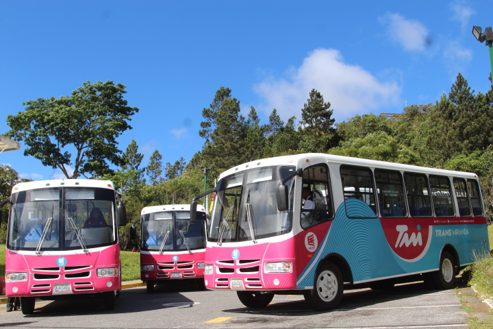 TransMiranda incorpora siete nuevos autobuses en Baruta