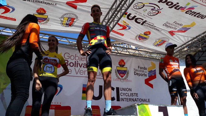 Orluis Aular obtuvo segundo lugar en la 6ª etapa de la Vuelta al Táchira