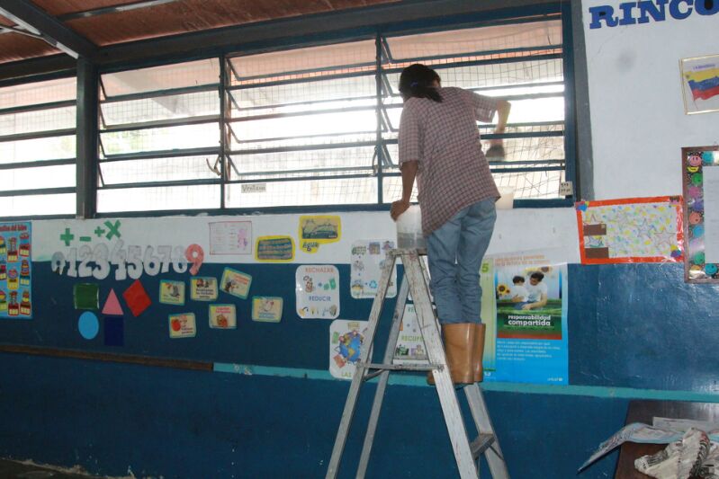 Gobernación realiza jornadas de mantenimiento y prevención en escuelas mirandinas