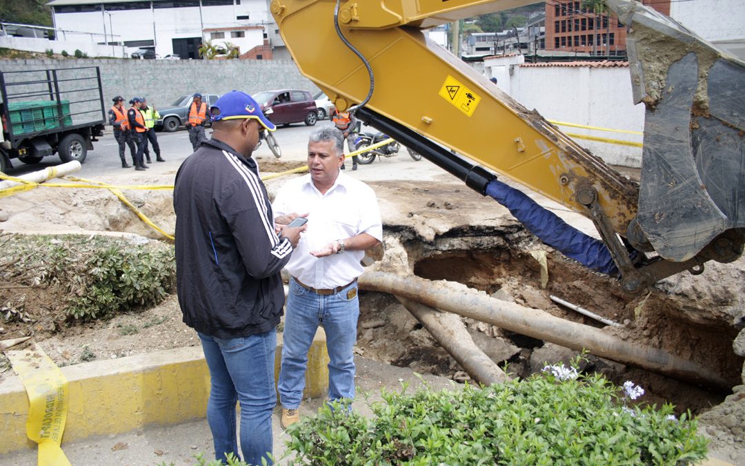 Avanzan trabajos en kilómetro 14 de la Panamericana