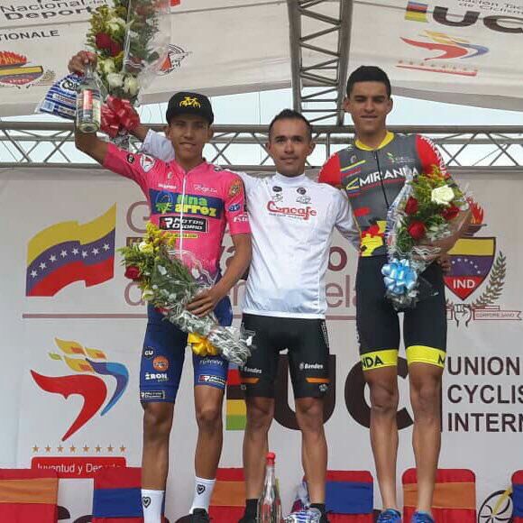 Miranda logra tercer lugar en segunda etapa de Vuelta al Táchira