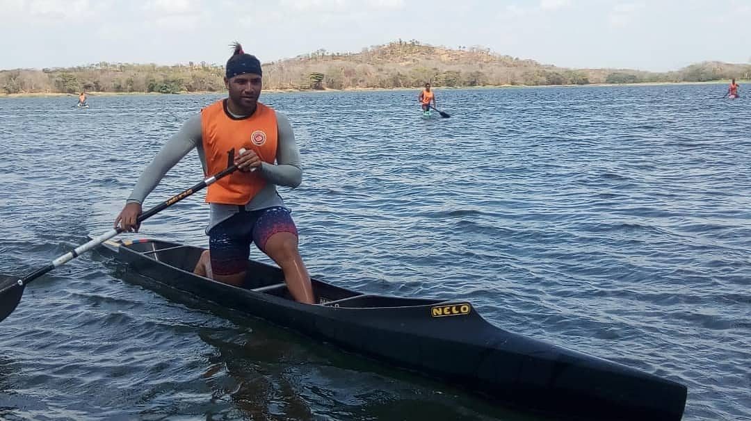 Miranda participó en el Chequeo Nacional de Canotaje Velocidad