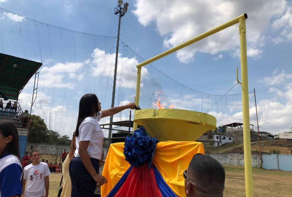 Inaugurados Juegos Escolares en San Francisco de Yare