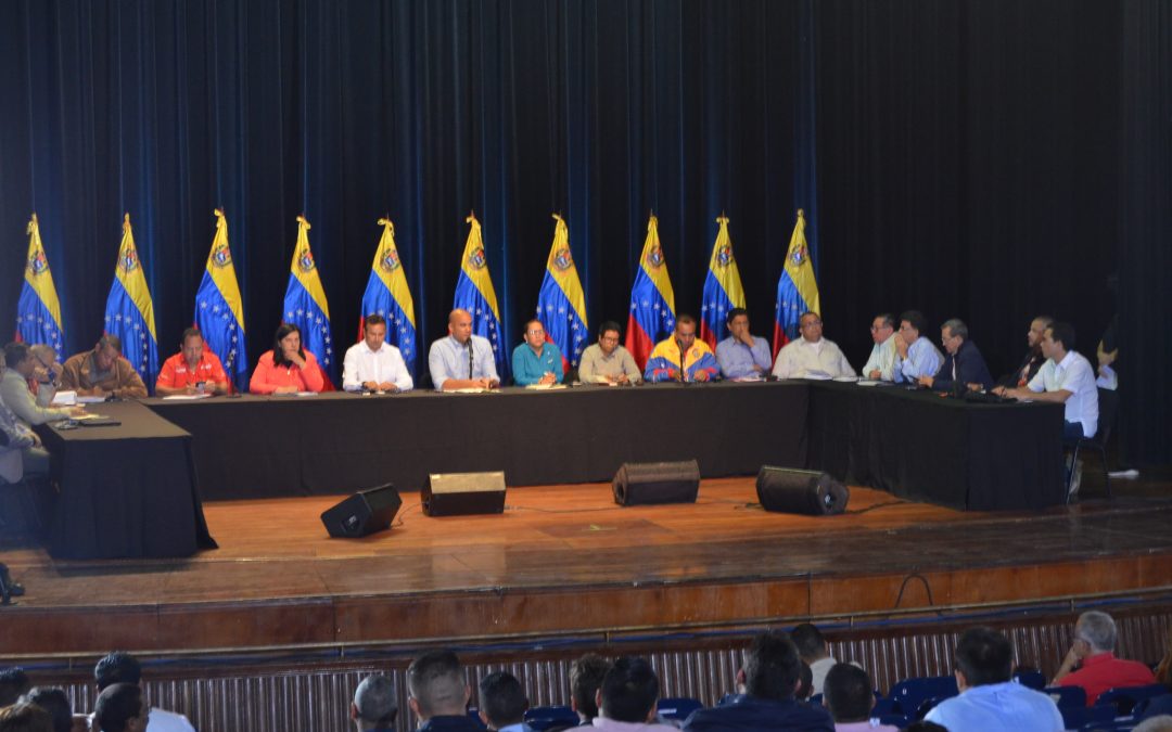 Instalada Jornada de Diálogo, Acción y Propuestas con  gobernadores y alcaldes bolivarianos
