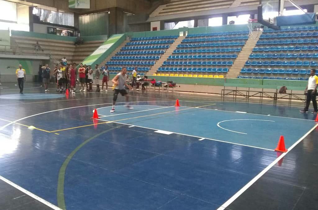 Inició preselección para conformar equipo de baloncesto Diablos de Miranda