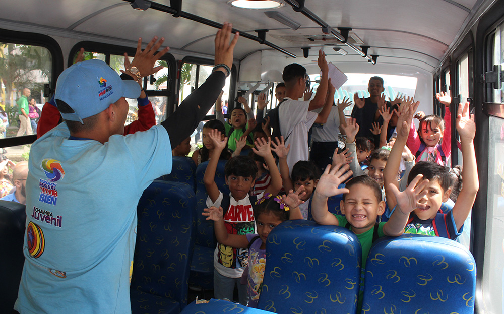 Niños de trabajadores de la Gobernación comenzaron plan vacacional