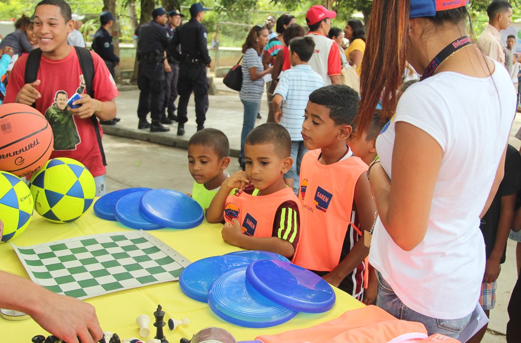 Niños de la Policía de Miranda iniciaron plan vacacional