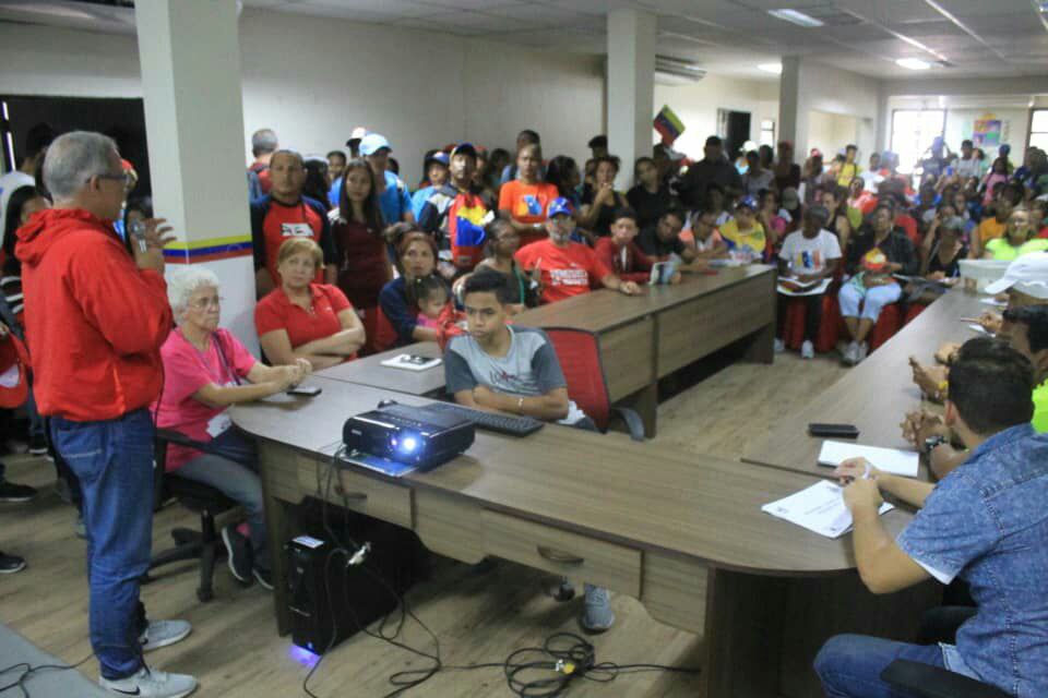 Instalan Mesa del Buen Vivir para Plan Vacacional Comunitario 2019 en Guarenas