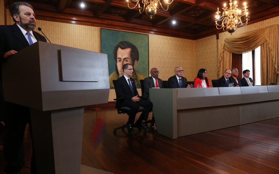 Héctor Rodríguez: Mesa de Diálogo es una lección de alta política