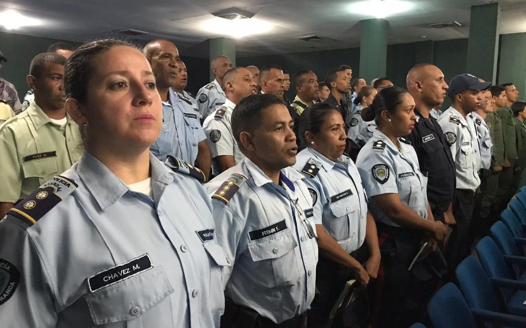 Organismos de seguridad estadal y policías municipales reciben curso de Administradores de Parques de Armas