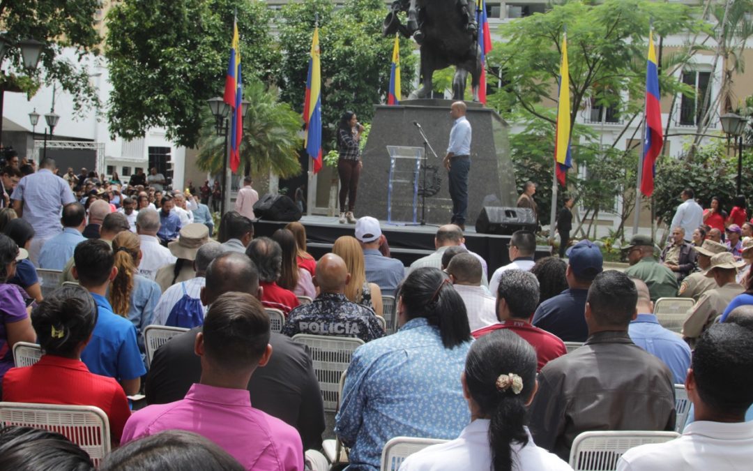 Héctor Rodríguez exhortó a los mirandinos a sentirse orgullosos del estado que están construyendo