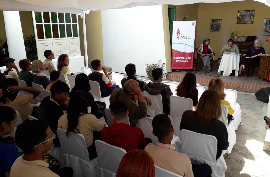Festival de Poesía Miranda 2019 se realizará en los cinco ejes de la entidad