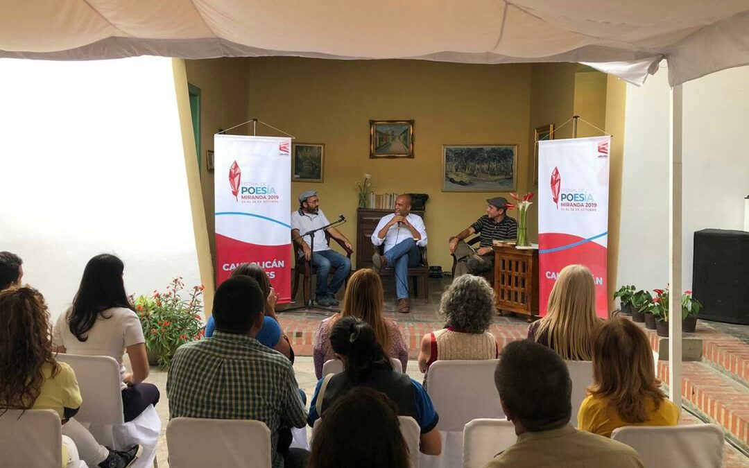 Gobernador Héctor Rodríguez inauguró Festival de Poesía Miranda 2019