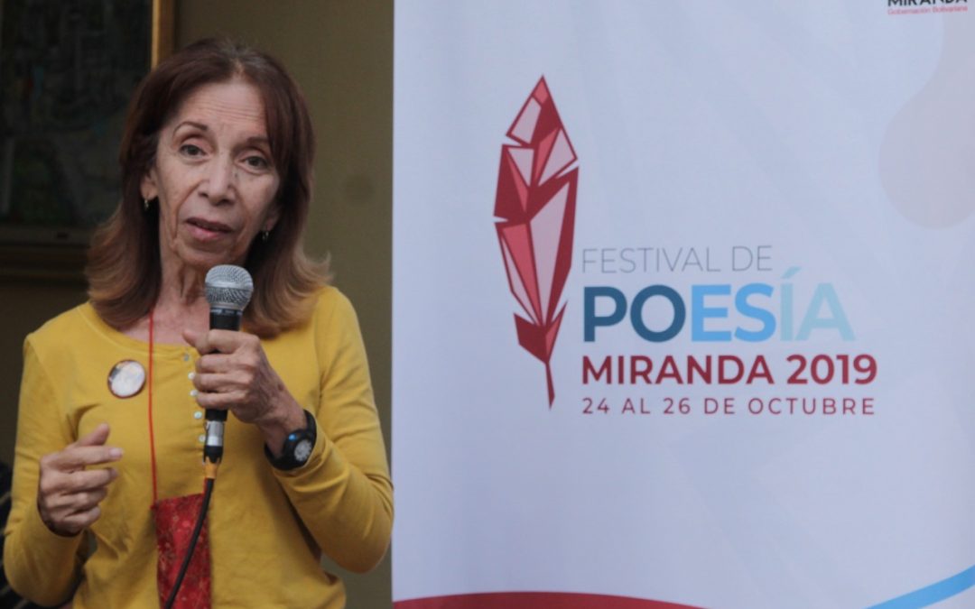 Laura Antillano: La poesía sigue viva más que nunca
