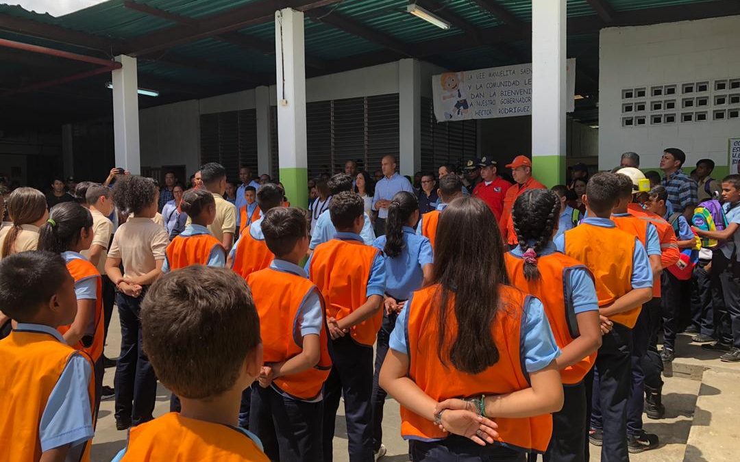 Conformadas Brigadas Juveniles de Prevención  en liceos del estado Miranda