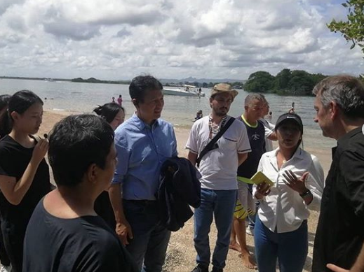 Delegaciones de Corea de Sur y Francia visitaron costas barloventeñas